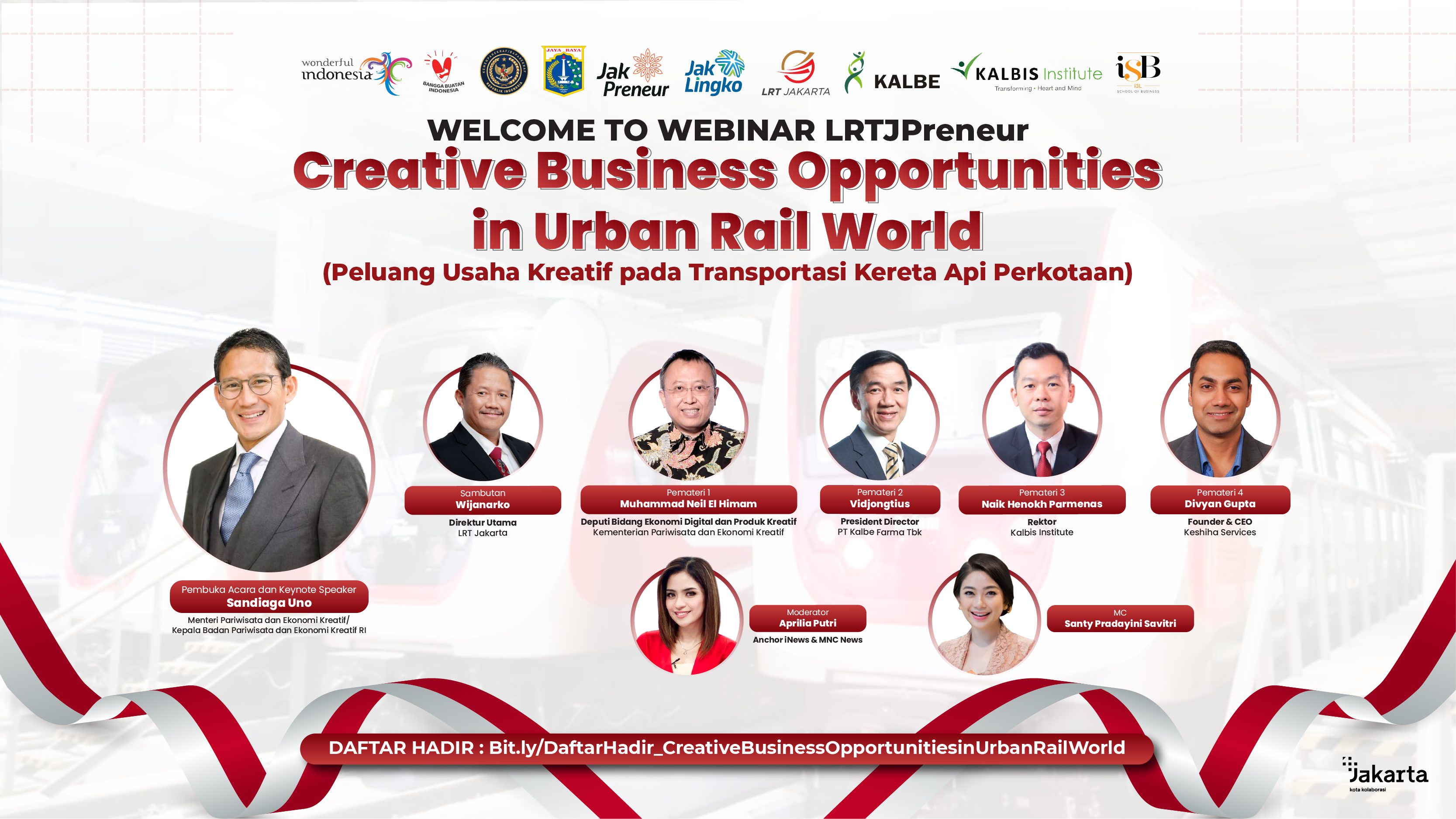 Webinar LRTJPreneur - Creative Business Opportunities in Urban Rail World