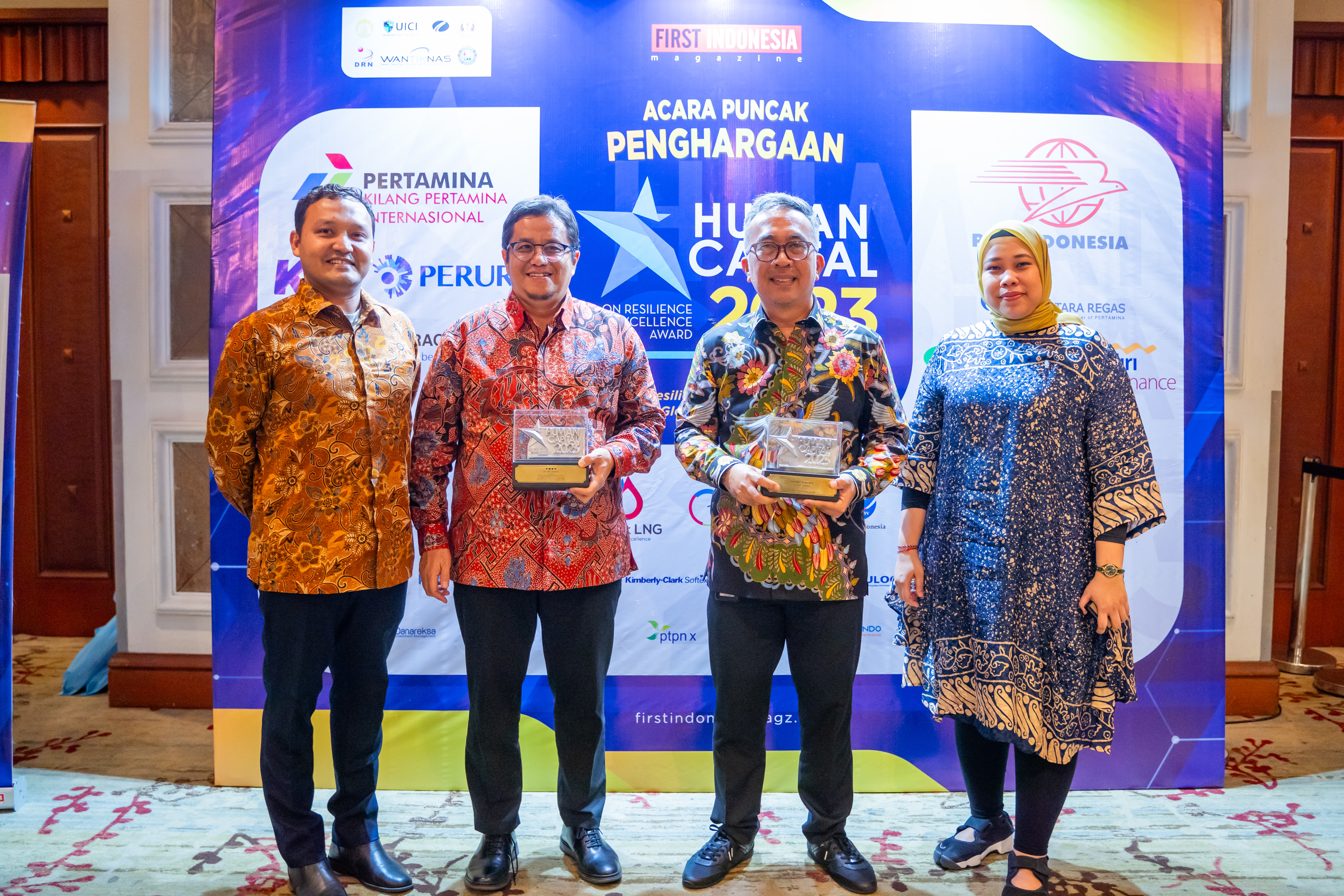 LRT Jakarta Raih Dua Penghargaan pada Human Capital on Resilience Excellence Award 2023
