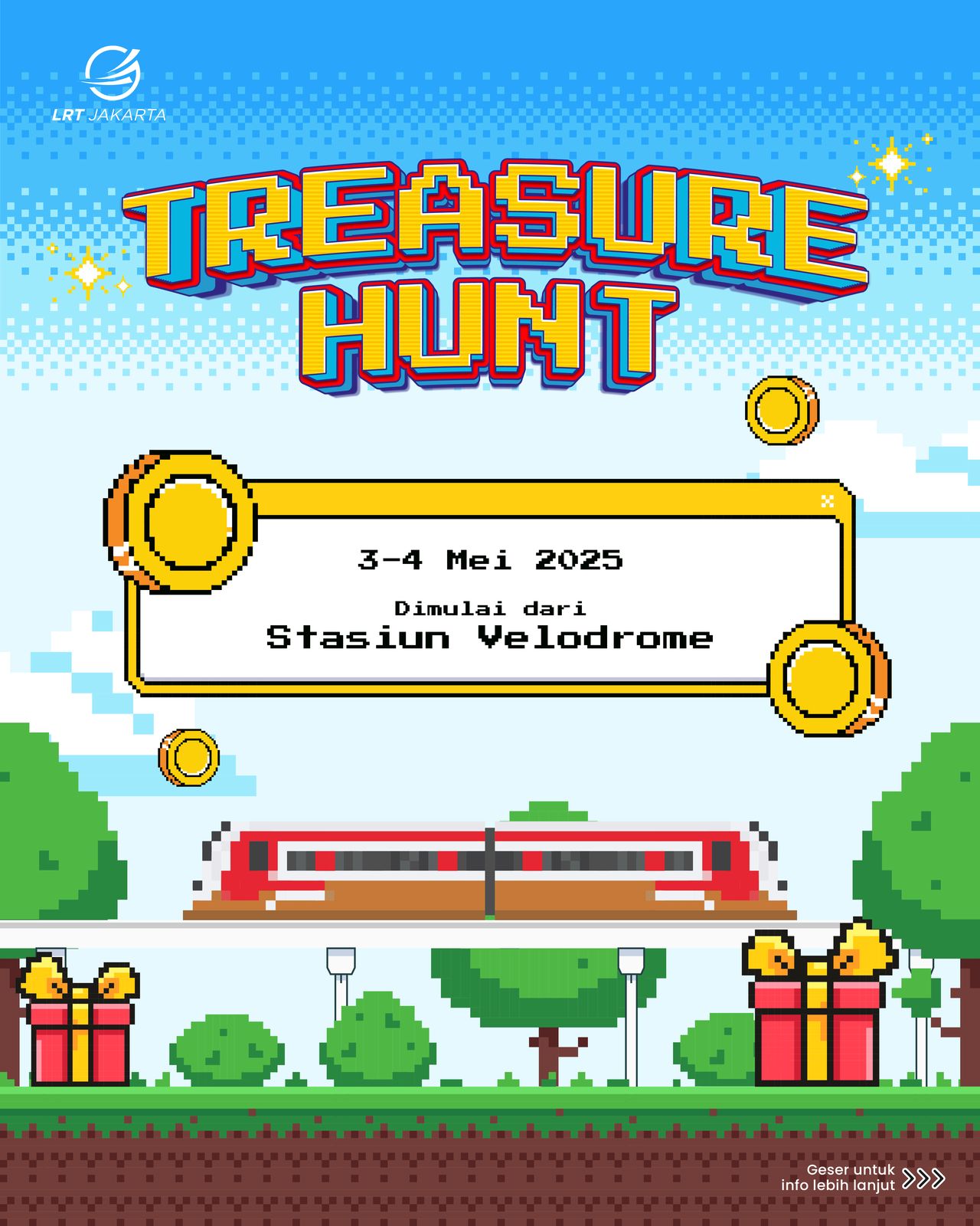 YUK IKUTAN TREASURE HUNT DI LRT JAKARTA!